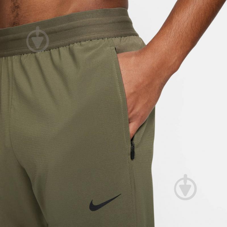 Брюки Nike M NK DF FLEX REP PANT FN2989-222 р. XL хаки - фото 4