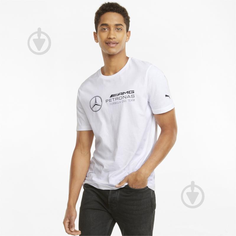 Футболка Puma MAPF1 Logo Tee 53188503 р.M белый - фото 3