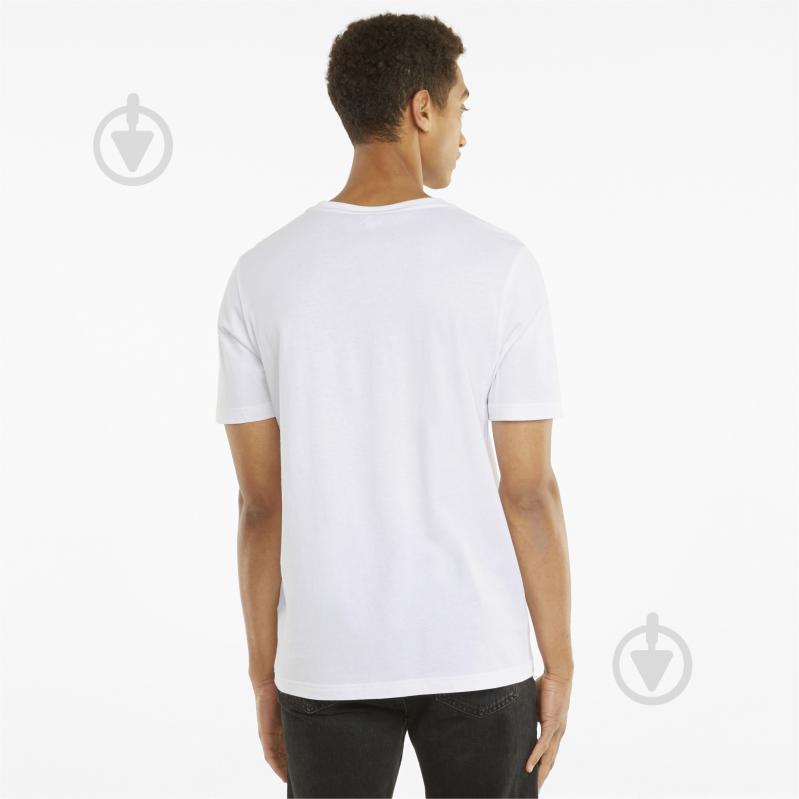 Футболка Puma MAPF1 Logo Tee 53188503 р.M белый - фото 4