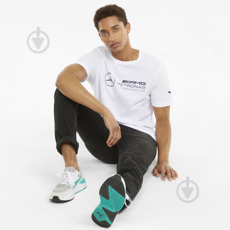 Футболка Puma MAPF1 Logo Tee 53188503 р.M белый - фото 5