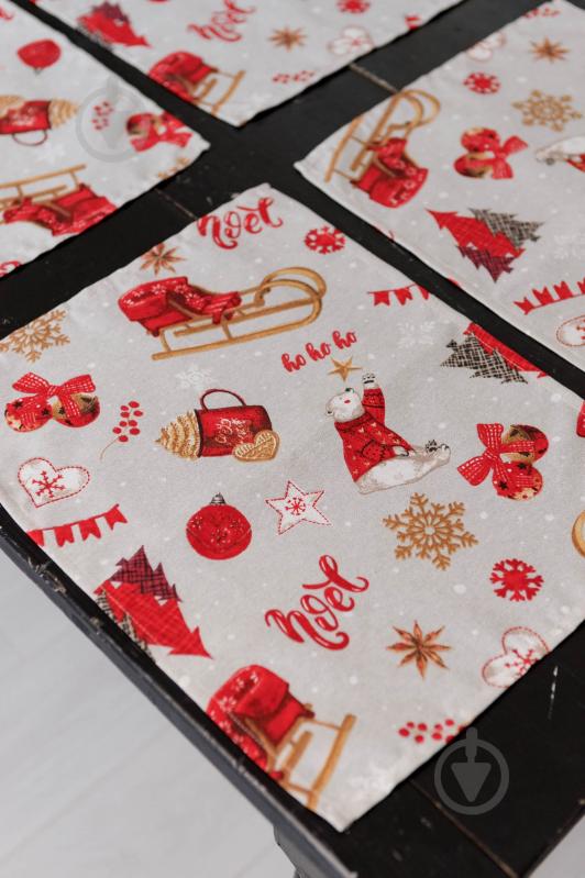 Салфетка Прованс NOEL 35x45 см - фото 4 Салфетка Прованс NOEL 35x45 см - фото 4
