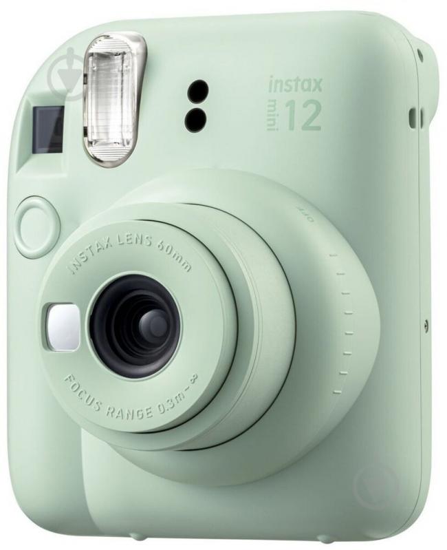 Фотокамера Fujifilm INSTAX Mini 12 Pastel green моментальной печати - фото 2