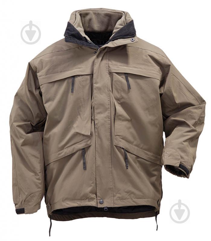 Куртка мужская демисезонная 5.11 Tactical ТАКТИЧЕСКАЯ ДЕМИСЕЗОННАЯ "AGGRESSOR PARKA" Tundra 28032 р.L зеленая - фото 1