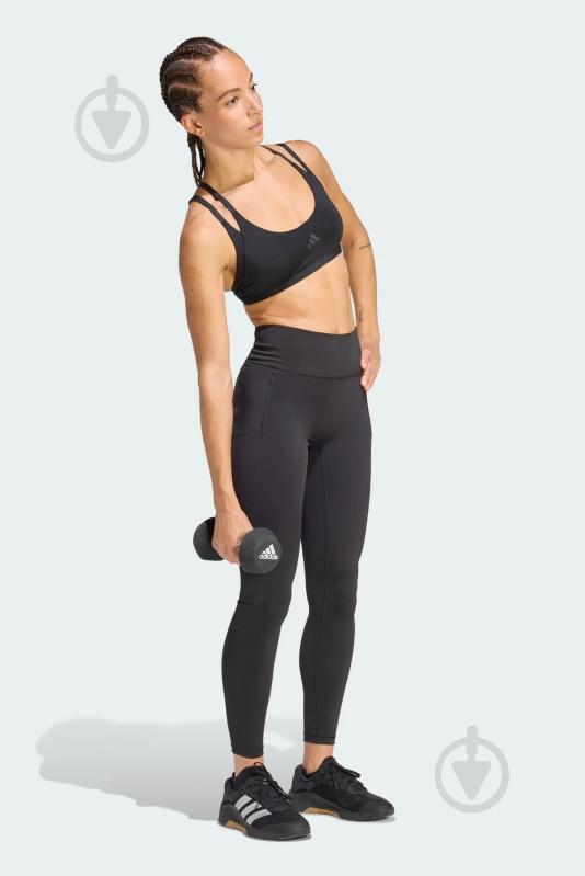 Лосины Adidas KA0186 р.M черный - фото 5