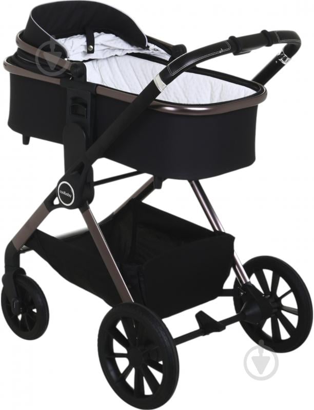 Коляска універсальна 2 в 1 Coolbaby KDD-M001 чорний - фото 11