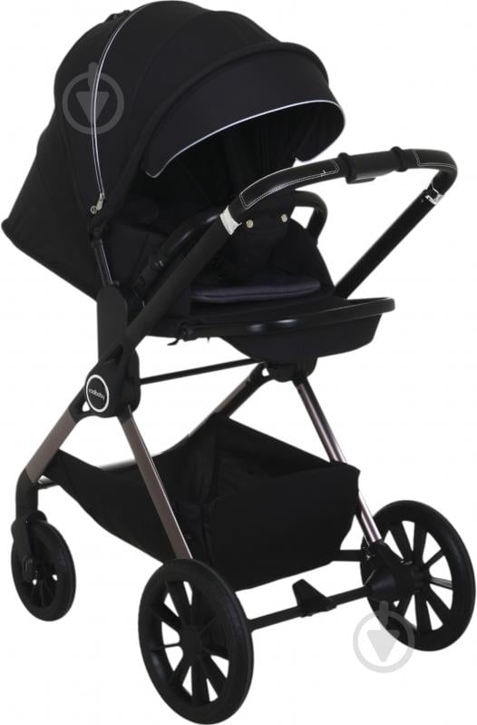 Коляска універсальна 2 в 1 Coolbaby KDD-M001 чорний - фото 5