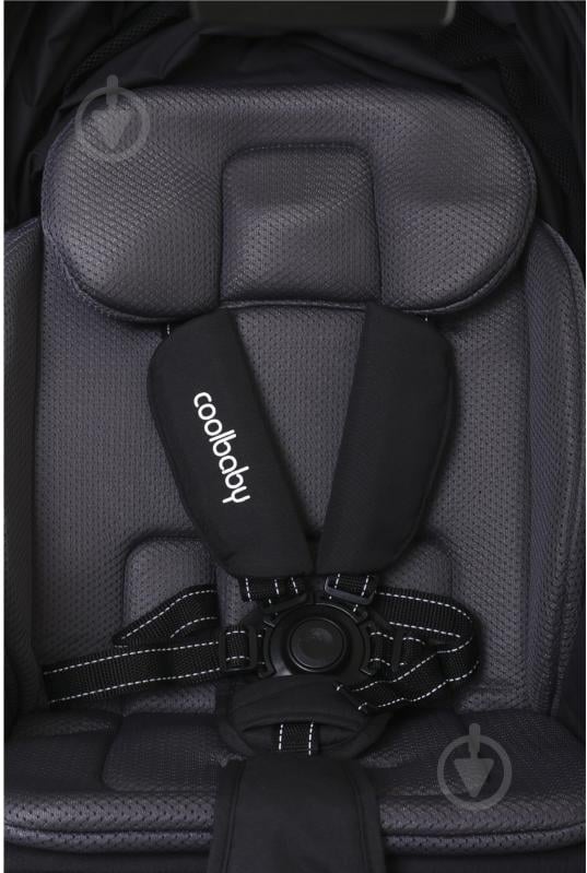 Коляска універсальна 2 в 1 Coolbaby KDD-M001 чорний - фото 12