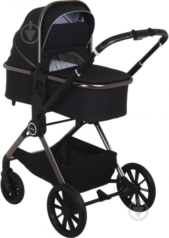Коляска універсальна 2 в 1 Coolbaby KDD-M001 чорний - фото 3