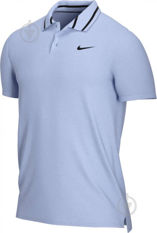 Поло Nike M NKCT DF VCTRY POLO PQ CW6848-468 р.2XL голубой - фото 1