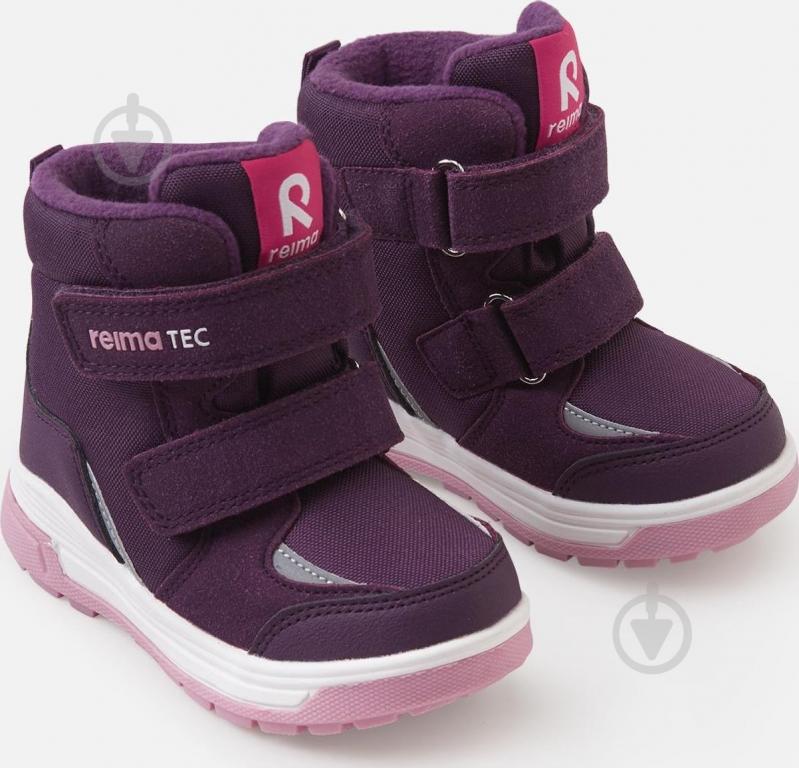 Ботинки детские Reima Reimatec Qing 5400026A-496A р.22 темно-бордовый - фото 2 Ботинки детские Reima Reimatec Qing 5400026A-496A р.22 темно-бордовый - фото 2