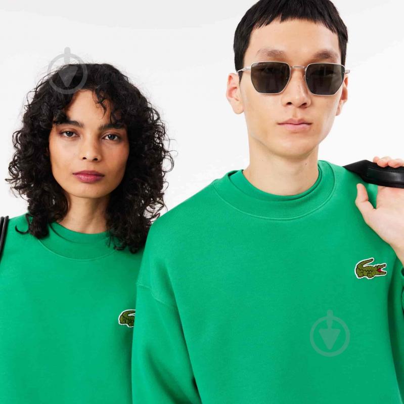 Джемпер Lacoste SSHIRT SH2741-LDM р.L зеленый - фото 2