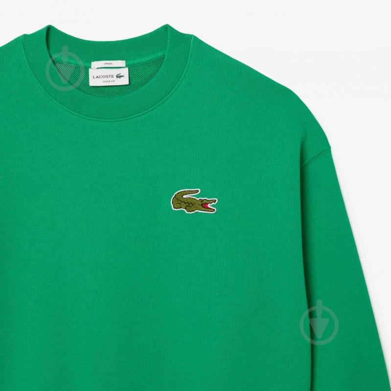 Джемпер Lacoste SSHIRT SH2741-LDM р.L зеленый - фото 5