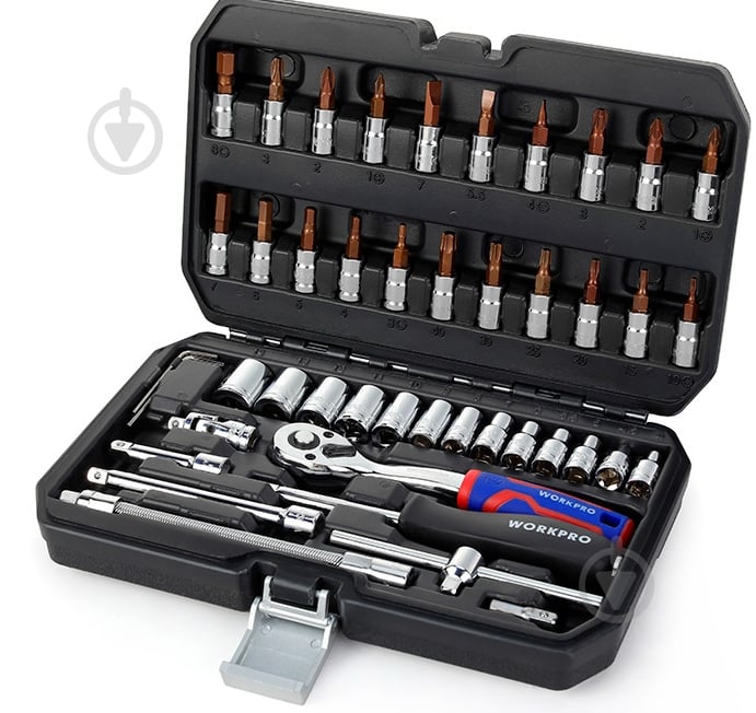 Набор ручного инструмента WORKPRO 46 шт. WP202540 - фото 1