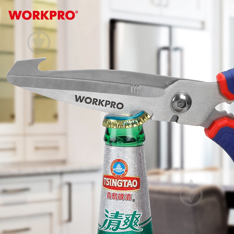 Ножницы универсальные 250 мм PRO WORKPRO WP214006 - фото 8