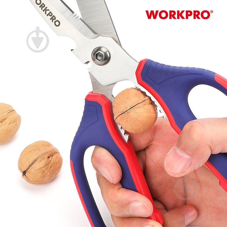 Ножницы универсальные 250 мм PRO WORKPRO WP214006 - фото 7
