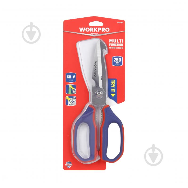 Ножницы универсальные 250 мм PRO WORKPRO WP214006 - фото 11