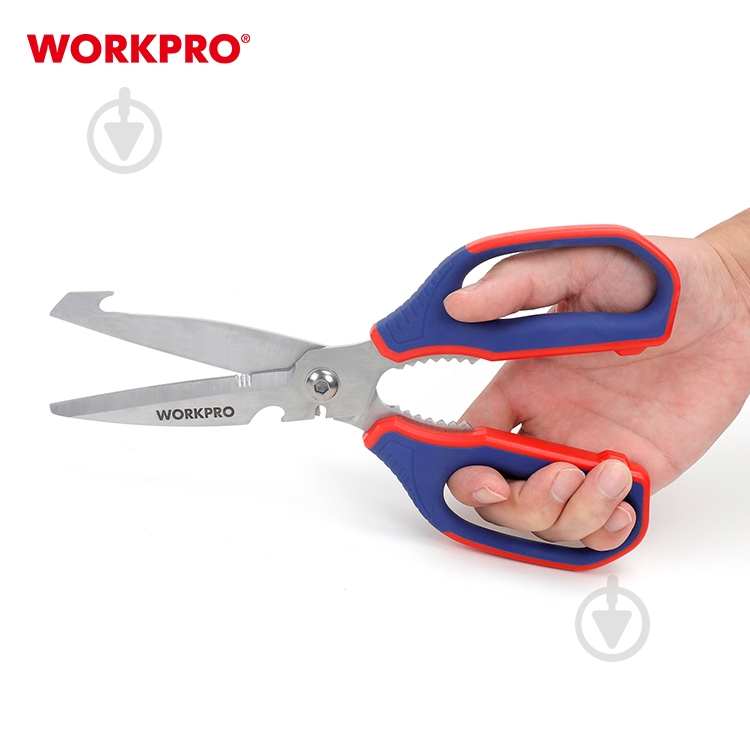 Ножницы универсальные 250 мм PRO WORKPRO WP214006 - фото 5