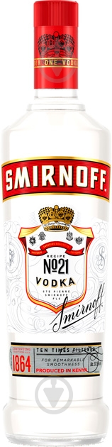 Водка Smirnoff Красная 0,75 л - фото 1 Водка Smirnoff Красная 0,75 л - фото 1