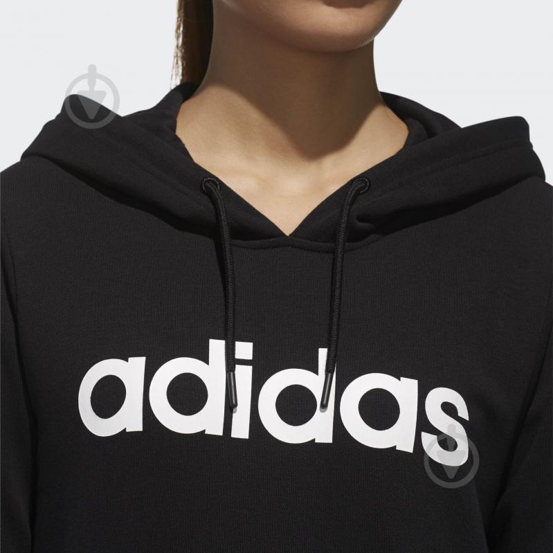 Джемпер Adidas W CE HOODY DW7955 р. S черный - фото 3