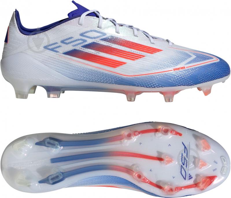 Бутсы Adidas F50 ELITE FG IF8818 р.40 2/3 белый - фото 10