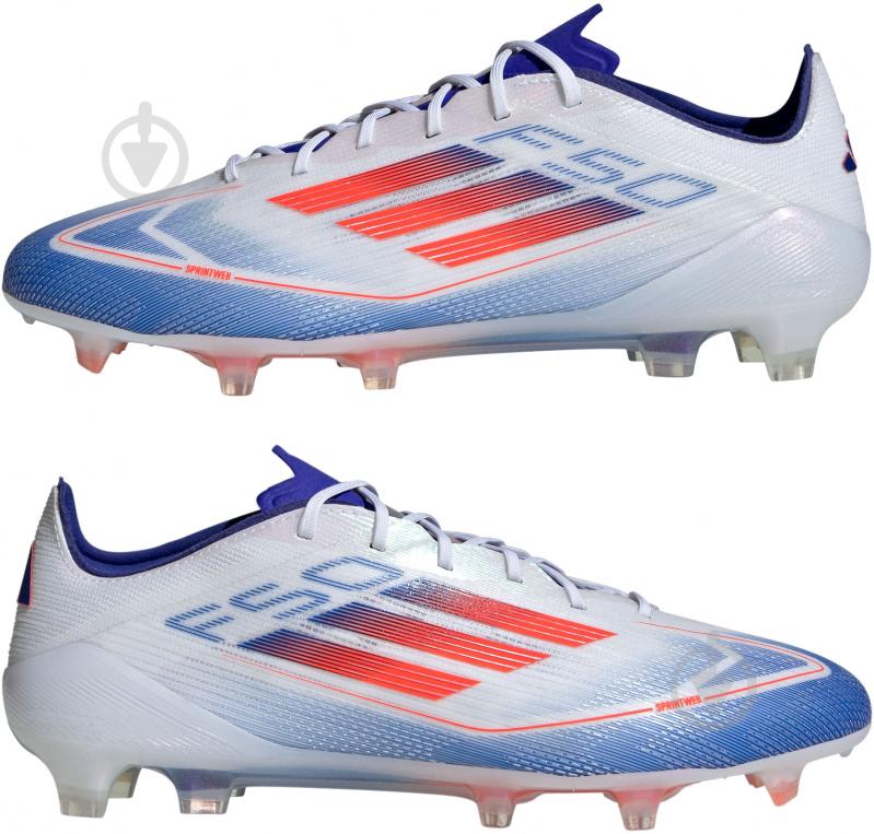 Бутсы Adidas F50 ELITE FG IF8818 р.40 2/3 белый - фото 5