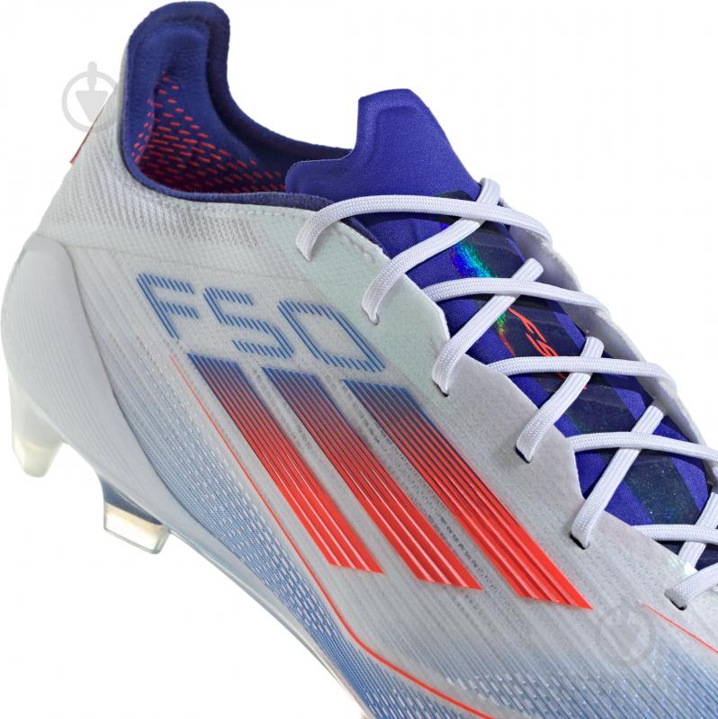 Бутсы Adidas F50 ELITE FG IF8818 р.40 2/3 белый - фото 7