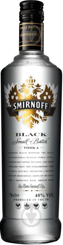 Горілка Smirnoff Чорна 0,7 л - фото 1