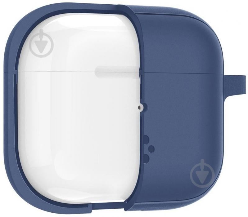 Чехол Spigen Apple AirPods 3 Silicone Fit deep blue ASD02899 - фото 3