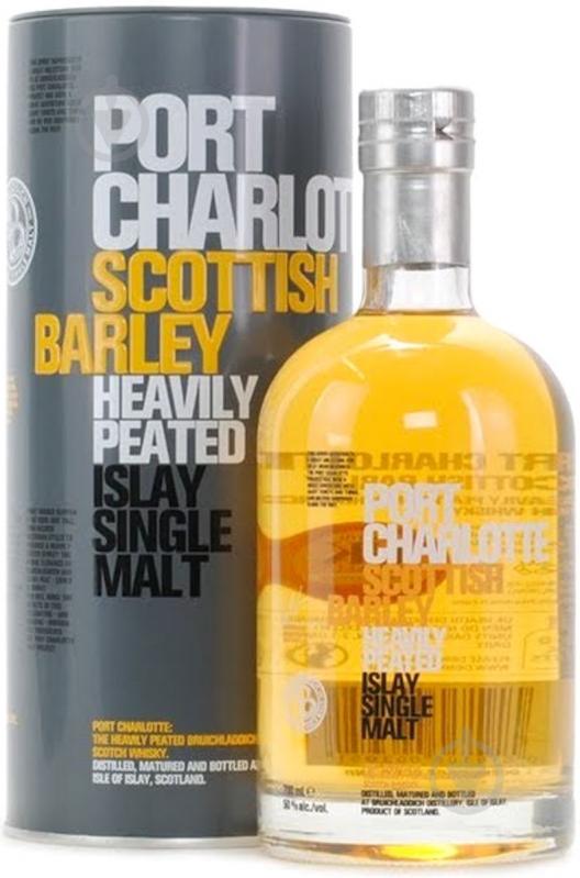 Виски Bruichladdich Scottish Barley в подарочной упаковке 0,7 л - фото 1