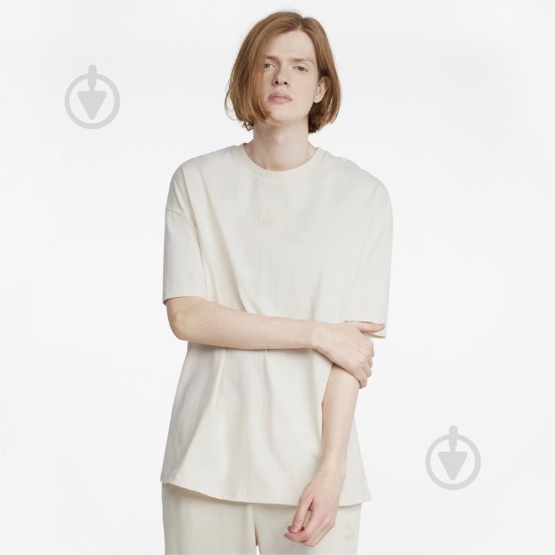 Футболка Puma Classics Boxy Tee 53213599 р.M белый - фото 3