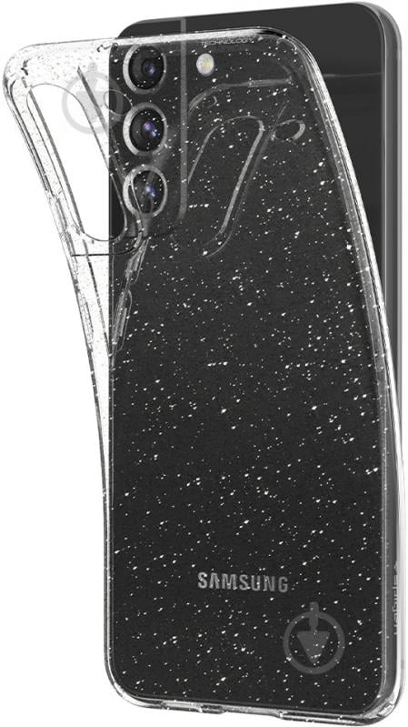 Чехол Spigen для Samsung Galaxy S22 Liquid Crystal Glitter, Crystal Quartz - фото 2