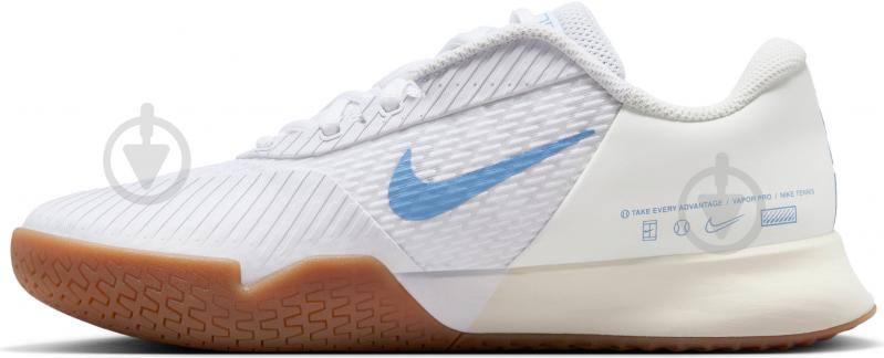 Кроссовки женские демисезонные Nike COURTAIRZOOM VAPOR PRO 2 DR6192-106 р.38 - фото 4