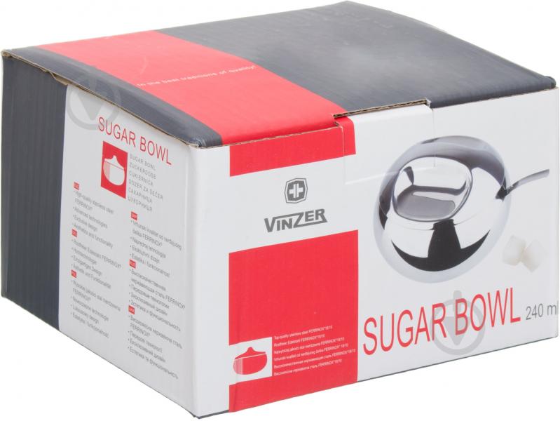 Цукорниця Vinzer 240 мл 89263 - фото 3 Цукорниця Vinzer 240 мл 89263 - фото 3
