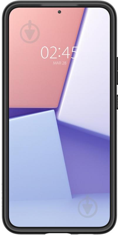 Чехол Spigen для Samsung Galaxy S22 Ultra Hybrid, Matte Black - фото 5