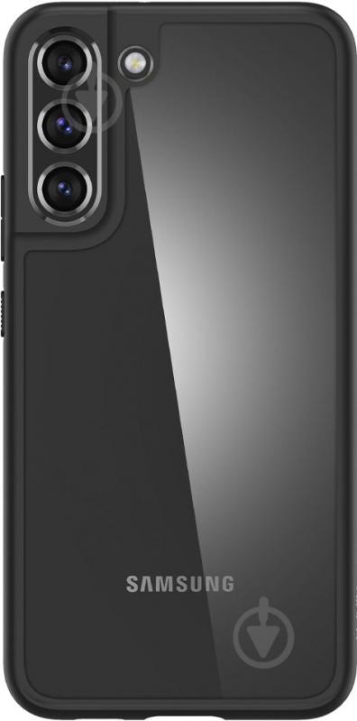 Чехол Spigen для Samsung Galaxy S22 Ultra Hybrid, Matte Black - фото 1