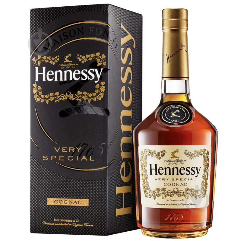 Коньяк Hennessy VS в коробці 0,5 л - фото 1