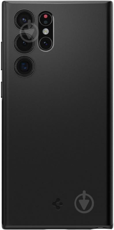 Чехол Spigen для Samsung Galaxy S22 Ultra Thin Fit, Black - фото 1