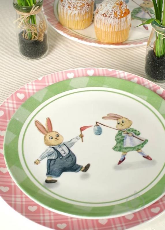 Тарілка обідня Lefard Bunny 21 см 769-060 - фото 4