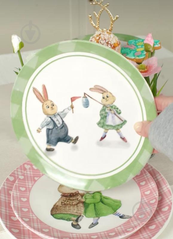 Тарілка обідня Lefard Bunny 21 см 769-060 - фото 3