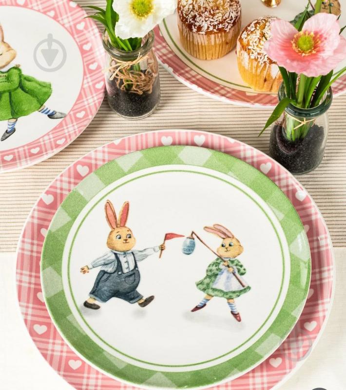 Тарілка обідня Lefard Bunny 21 см 769-060 - фото 2