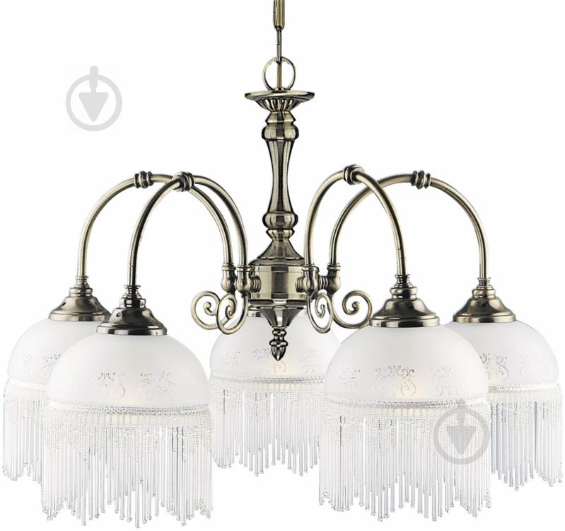 Люстра подвесная Arte Lamp VICTORIANA 5xE27 античная бронза A3191LM-5AB - фото 1