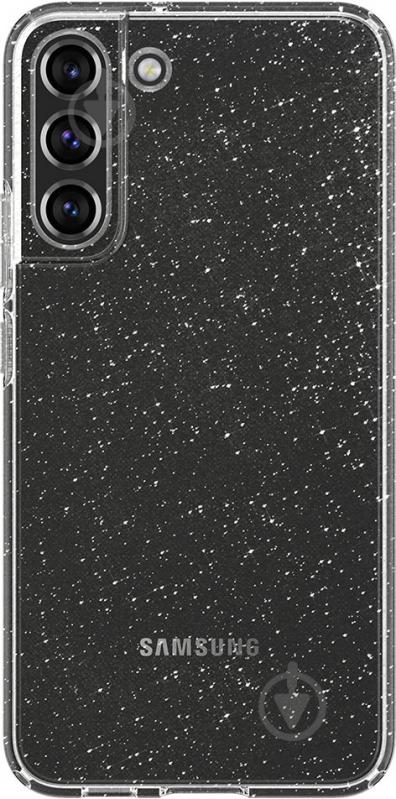 Чехол Spigen для Samsung Galaxy S22+ Liquid Crystal Glitter, Crystal Quartz - фото 1