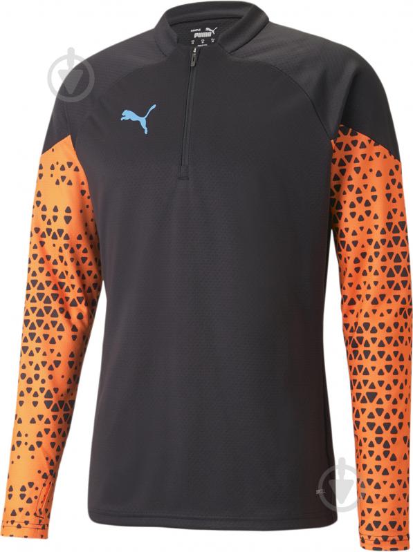 Джемпер Puma INDIVIDUALCUP TRAINING 1/4 ZIP TOP 65829150 р. L чорний - фото 1