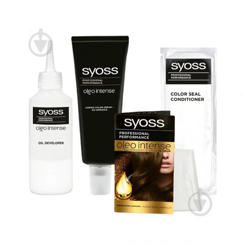 Фарба для волосся SYOSS Oleo Intense №2-10 чорно-каштановий 115 мл - фото 4