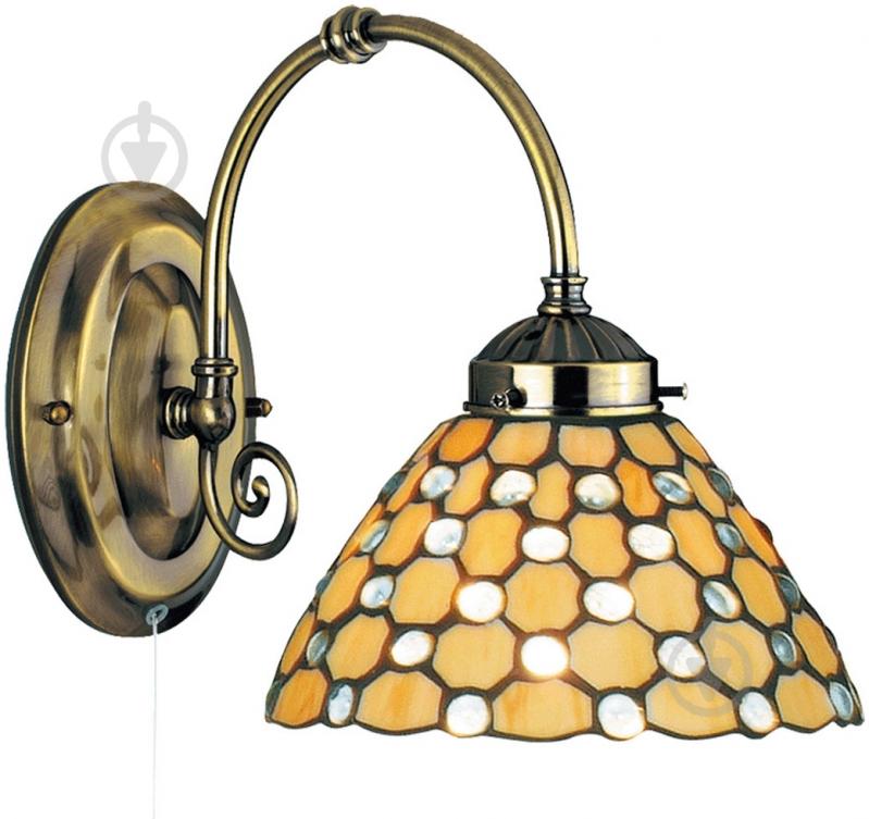 Бра Arte Lamp RAINDROP 1x60 Вт E27 античная бронза A3168AP-1AB - фото 1