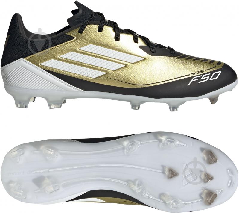 Бутсы Adidas F50 LEAGUE FG/MG ME IG9274 р.40 2/3 желтый - фото 10