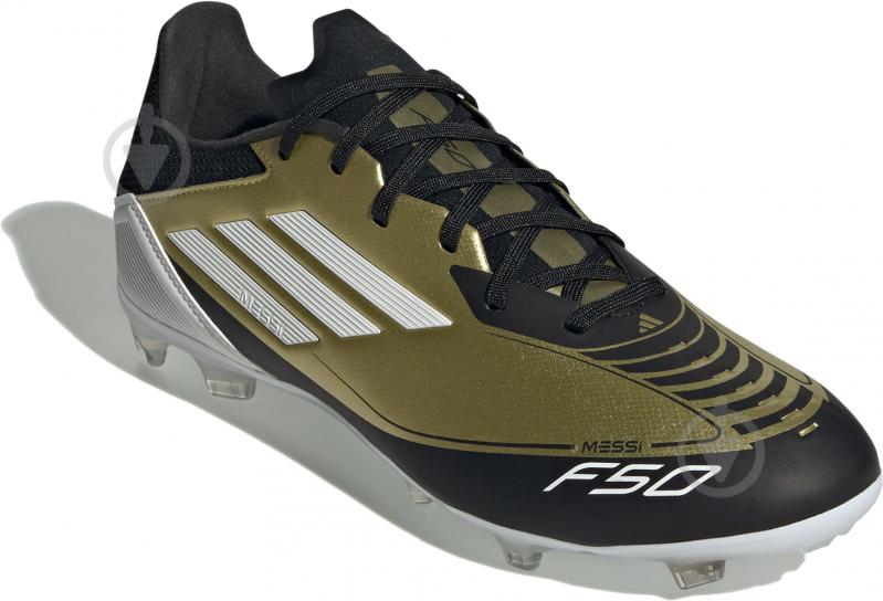 Бутсы Adidas F50 LEAGUE FG/MG ME IG9274 р.40 2/3 желтый - фото 3