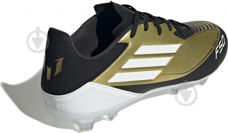 Бутсы Adidas F50 LEAGUE FG/MG ME IG9274 р.40 2/3 желтый - фото 4