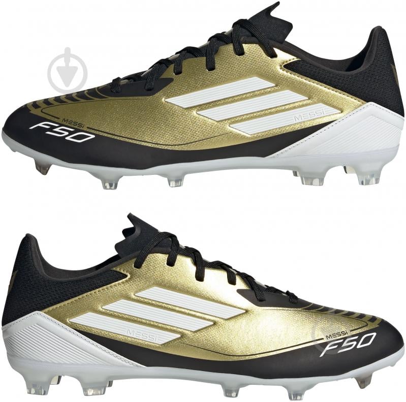 Бутсы Adidas F50 LEAGUE FG/MG ME IG9274 р.40 2/3 желтый - фото 5