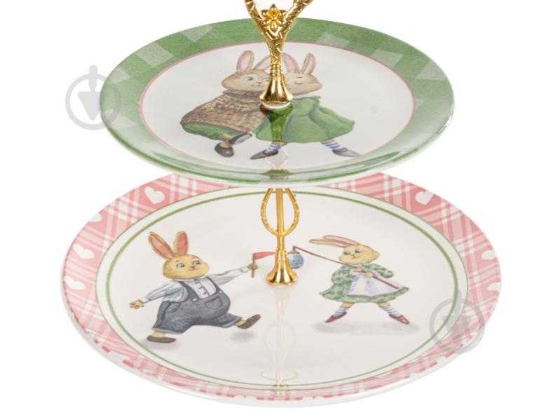 Фруктовниця двоярусна Lefard Bunny 19/26 см 769-062 - фото 5